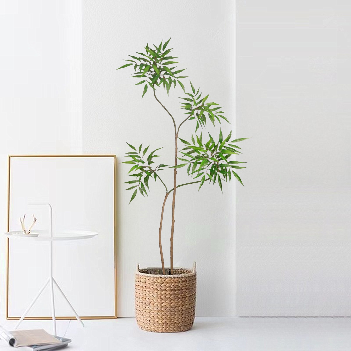 Ficus Lyrata Tree - 130-160 CM Kunstmatige Banyan Boom Nep
