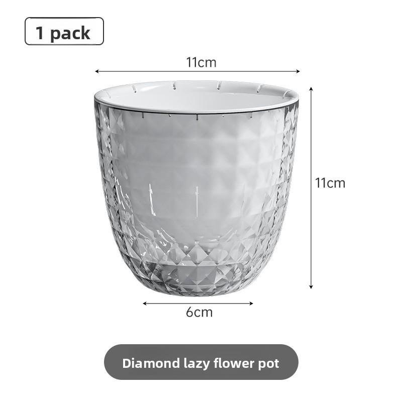 Transparante Plastic Luie Plan - Aloe Vera Pot recensie en prijs