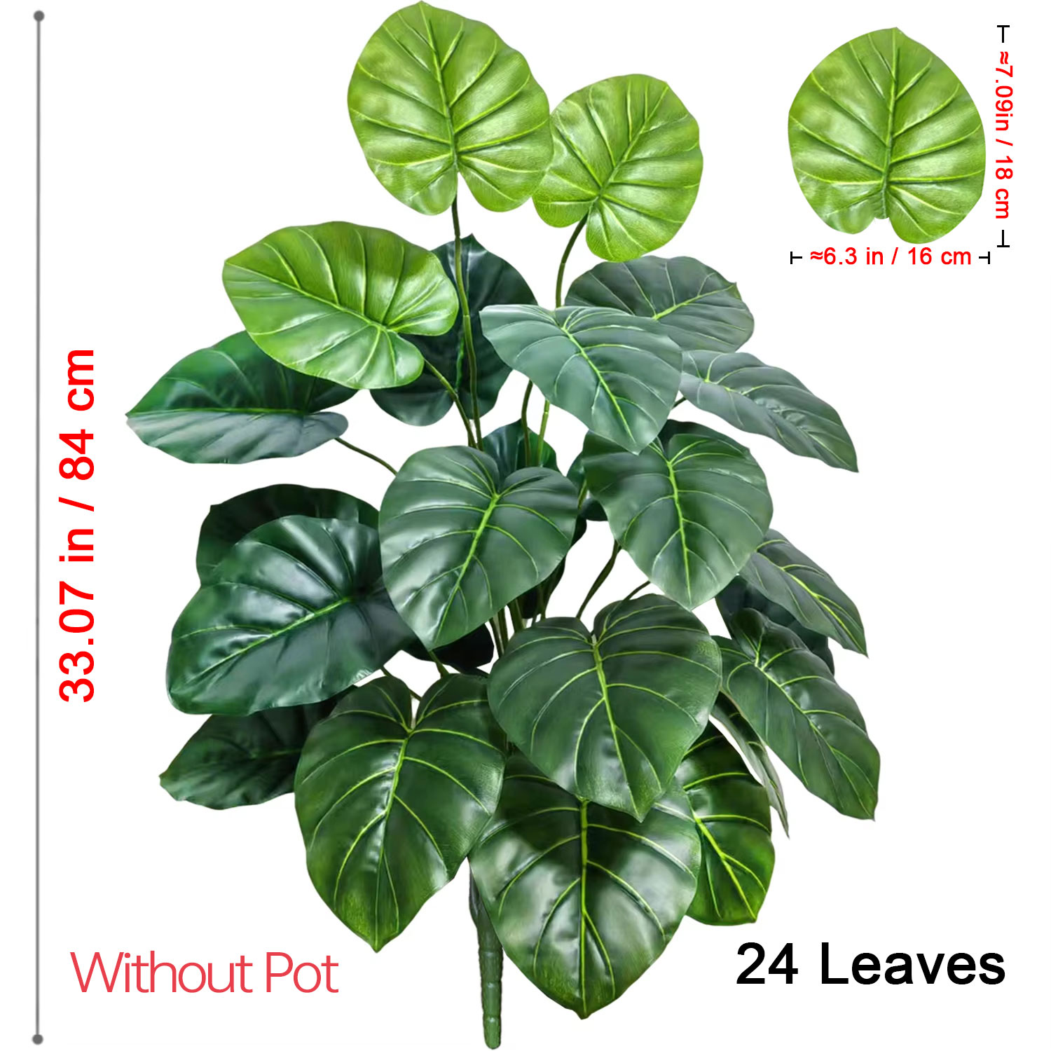 1 Stuk 60-105cm Levensechte Ku - Monstera Adansonii recensie en prijs