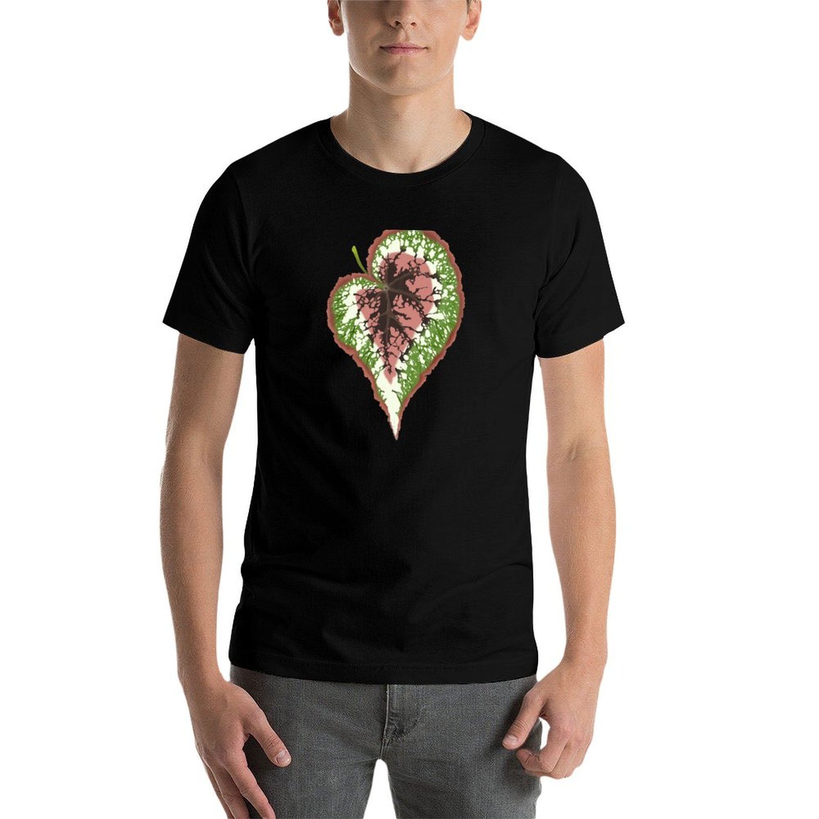 Begonia Rex T-shirt, zomerse,  - Begonia Rex recensie en prijs