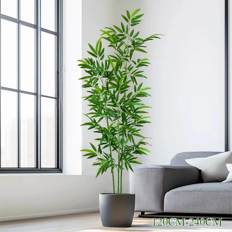 Kunstmatige groene bamboe, onv - Ficus Lyrata Tree recensie en prijs