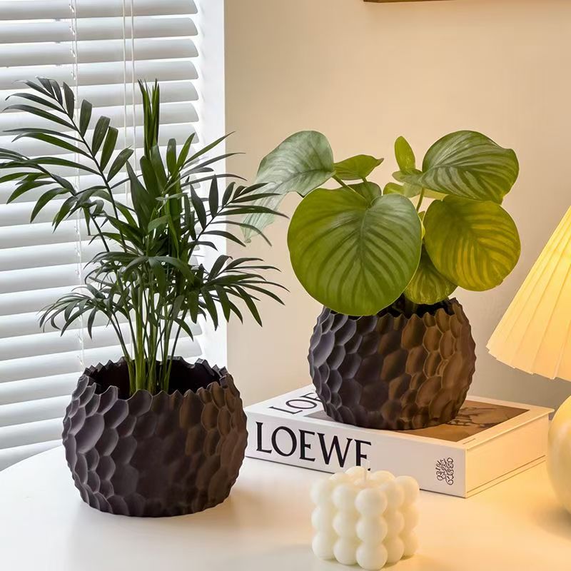 Gestructureerde bloempot met o - Aloe Vera Pot recensie en prijs